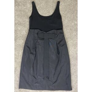 Teri Jon by Rickie Freeman Women Black Cocktail Dress 4